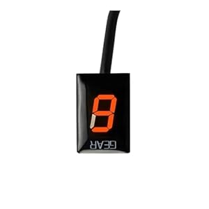 GUICFRF Motorrad Ganganzeige Digitales Display