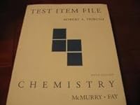 Test Item File Chemistry Fifth Edition 0131745263 Book Cover