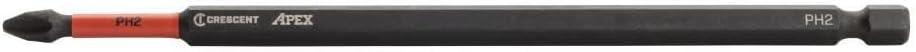 Crescent Apex #2 x 6" Phillips™VORTEX™ Impact Power Bit - CAVB6PH2
