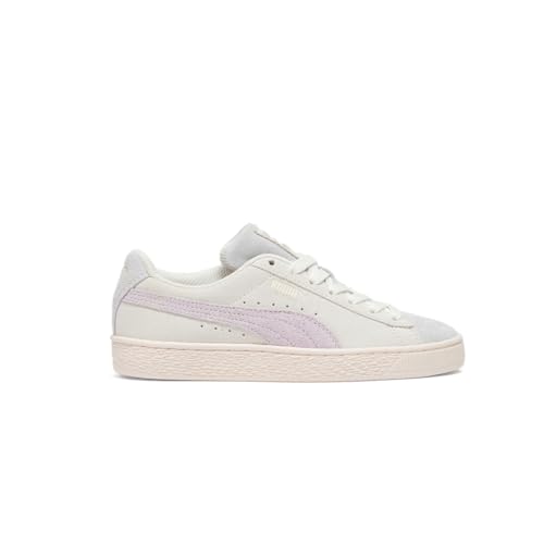 PUMA Kids Girls Suede Easter Lace Up Sneakers Shoes Casual - White