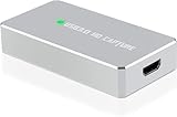 TCNEWCL HDMI Capture Card, HDMI to USB 3.0, Broadcast Live Streaming Record and Game Capture Video Grabber Converter