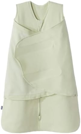 HALO SleepSack Swaddle | Cotton | 1.5 TOG | 68-75°F | 6-12 lbs |Sage