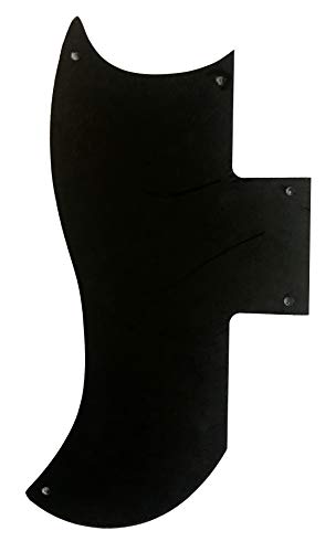 Pickguard pour guitare Gibson SG 61 Reissue Style (5 plis) Noir - Les Beatles, Paul McCartney, John Lennon, RIngo Starr, George Harrison Pickguard pour guitare Gibson SG 61 Reissue Style (5 plis) Noir – Image 5