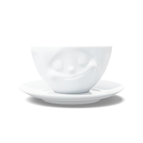 FIFTYEIGHT PRODUCTS / Tassen / Kaffeetasse „Glücklich“...