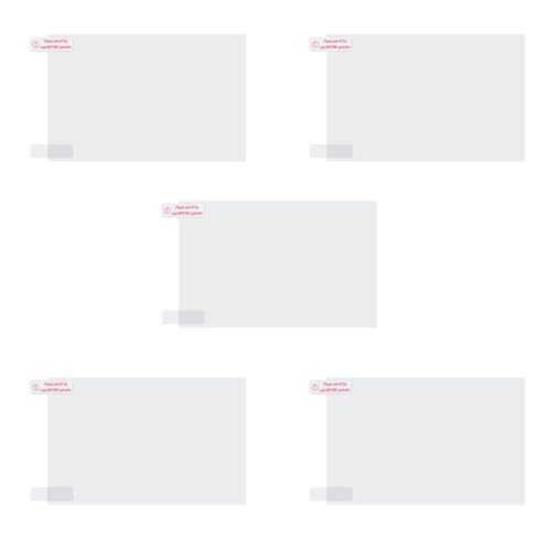 YWBL-WH 10.1in Resin 3D Printer Screen Protector, Scratch Resistant & High Transmittance, 5Pcs for M3 Premium with Easy 
