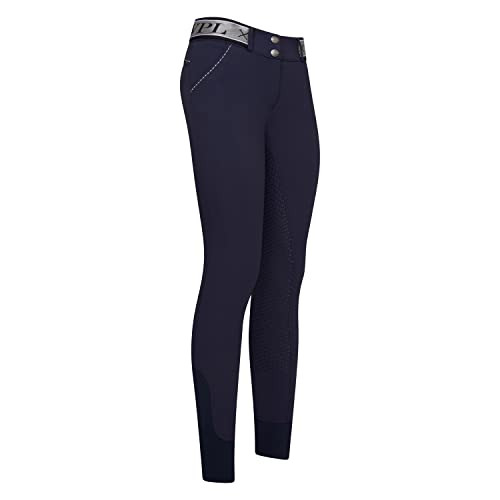 Pantalon d'équitation HV Polo Caroline fond silicone bleu marine taille 36