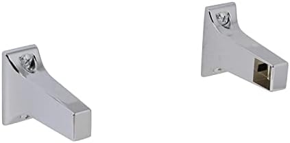 EZ-FLO Bathroom Towel Bar Brackets with 3/4 Inch Concealed Screws, Wall ...