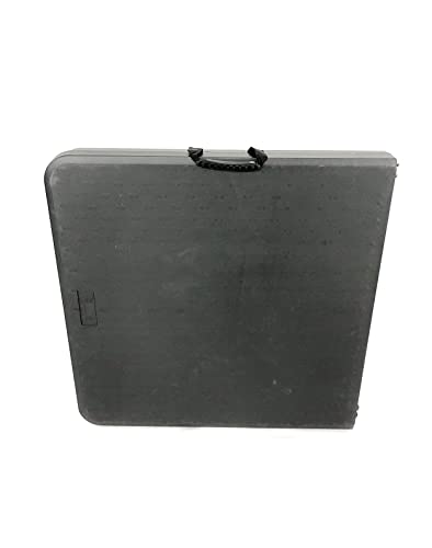 Mesa Maleta Preta Dobrável 1,80m