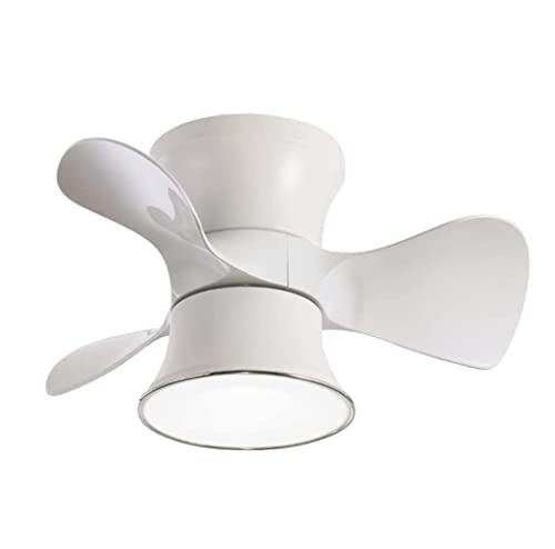 Ventilateur de plafond LED variable avec vitesse réglable et télécommande pour salon