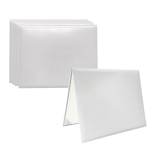 5 pcs diploma covers, 8 1/2" x 11" white