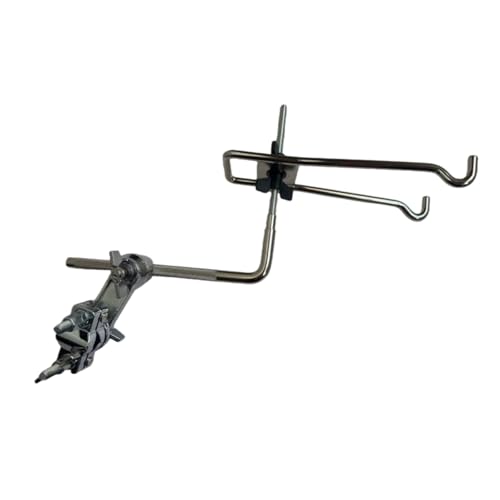 Sujeción para brazo de platillos con extensión de montaje y clamp, accesorios para batería y hardware de soporte miniatura 3