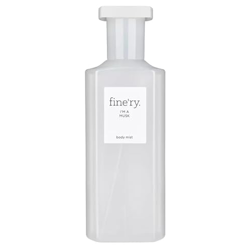 Image of Fine'ry I'm a Musk Hair + Body Fragrance Mist Spray for Women & Men - Clean, Woody Skin Scent with Fluffy Musk, Cotton Blossom & Creamy Sandalwood, Cruelty-Free, Long-Lasting Gift for Her (5 Fl Oz)