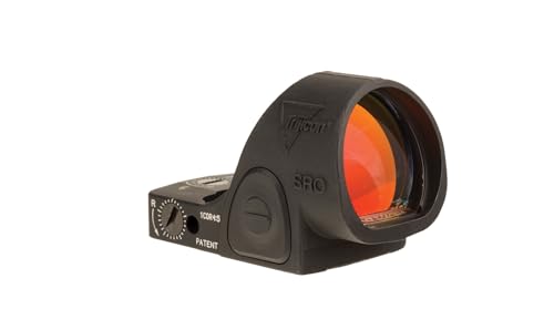 Image of Trijicon SRO Sight Adjustable LED 1.0 MOA Red Dot, Black