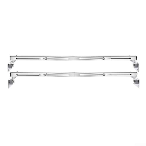Soporte de fregadero de cocina de acero inoxidable barra horizontal regulable de 71-100 cm 2