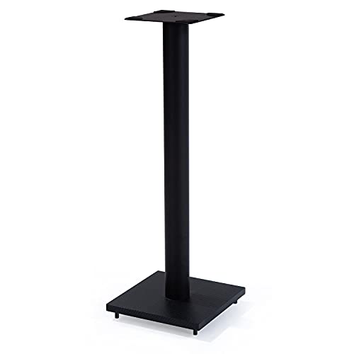 Eximusonepairfixedheightuniversalspeakerfloorstandswithfauxcarbonfiberbaseblack310series Urban Country Home Decor Eximus one pair fixed height universal speaker floor stands with faux carbon fiber base black 310 series urban country home decor