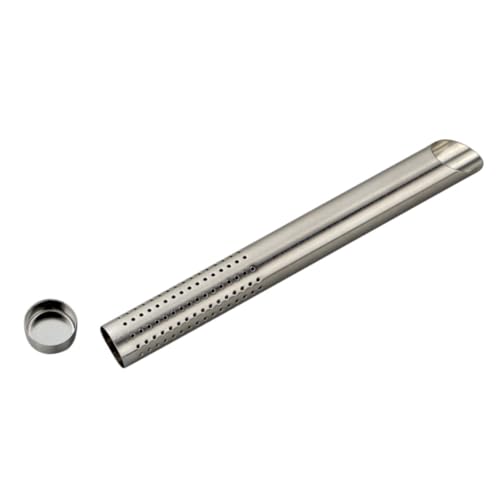 Mikinona Stainless Steel Portable Tea Strainer with Long Handle Versatile Infuser for Loose Tea Leaves Effortless Brewing Tool for Various Teapots Stylish Design
