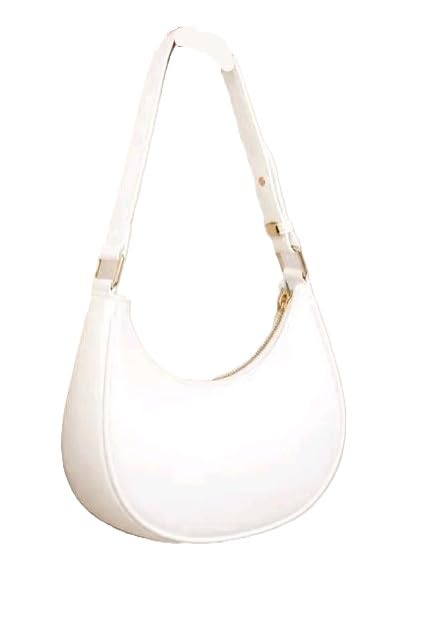 Fashionable Ladies Sling Bag Solid Pattern PU Leather Style Single Compartment Shoulder Bag-image-18
