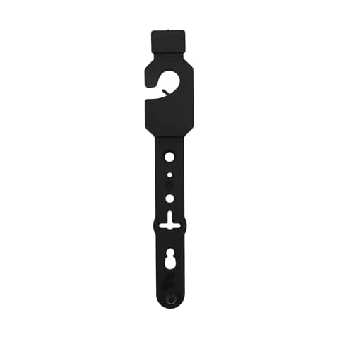 SSWBasics Black Plastic Belt Hangers - Pack of 100 Cover