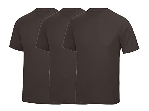 T-Shirts à manches courtes homme COOZO anti-irritation, lot de 3 hauts doux qui durent