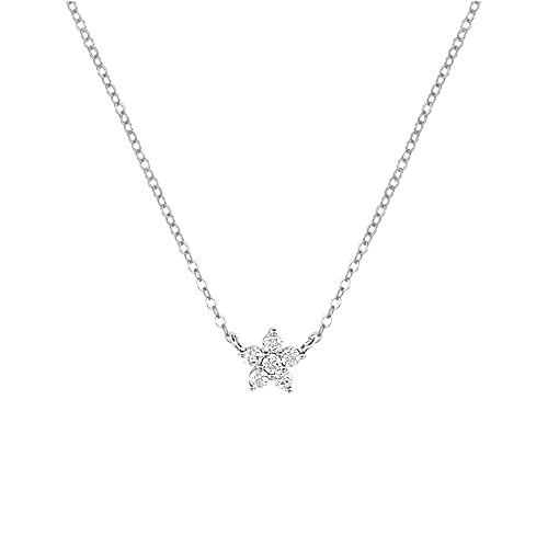 Collier de chaîne flocon de neige bijoux raffinés au design ciselé