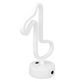 TOPINCN Niedliches Musiknoten-Neonlicht mit USB-Akku, Kinderzimmerlampe, Tischdekoration...