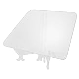 MAGICLULU Windschutzscheibenmodell Für Autozubehörgeschäft Seitenwindschutzscheiben-displaymodell Mit Ständer Autofensterglasprobe Zur Anzeige Realistische Polierte Kanten Kompakt Und