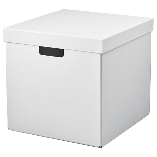 Boîte de rangement avec couvercle blanc FJÄDERHARV ProTuning 32x35x31 cm - 2