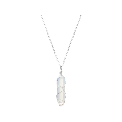 Pendentif en pierre naturelle et urne en argent 925, l'excellence de l'artisanat