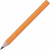 Integra Golf Pencil, 3-1/2-Inch Pre Sharpened, 144/Box, Yellow (ITA30980)
