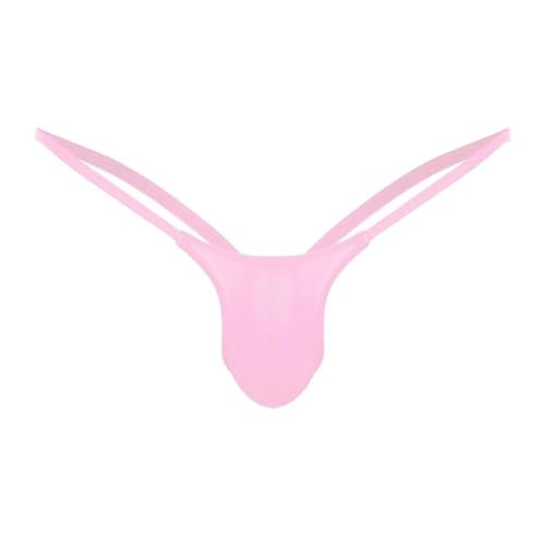 Evankin Men's Underwear See Through Sexy Jock Straps Underpants U-shaped Pouch T-shaped Pants Fun Underwear3