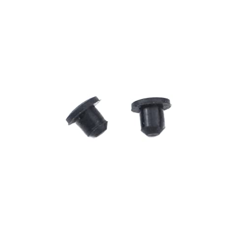 Tighall 100Pcs 3Mm Plastic Hole Plugs Round Button Plugs Panel Hole Plugs Button Tops Screw Cap Drilling Cover For Chair Cabinet Cupboard Shelf (Black) #TOP4