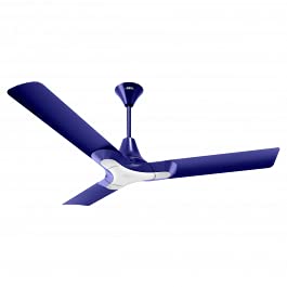 Image of Luminous New York Brooklyn 1200 mm 3 Blade Ceiling Fan (Blue)