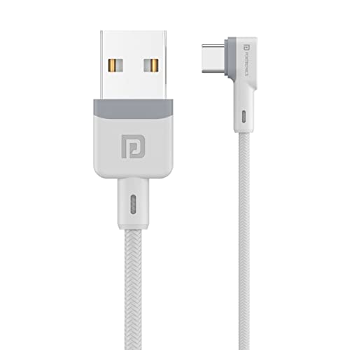 Portronics Konnect L POR-1403 Fast Charging 3A Type-C Cable 1.2 Meter With Charge & Sync Function For Rs. 129 @ 82 %