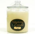Pack of 2, 64 oz French Vanilla Jar Candles 5.5" x 7.75" for Weddings, Home & Event Decoration, Relaxation, Made in US