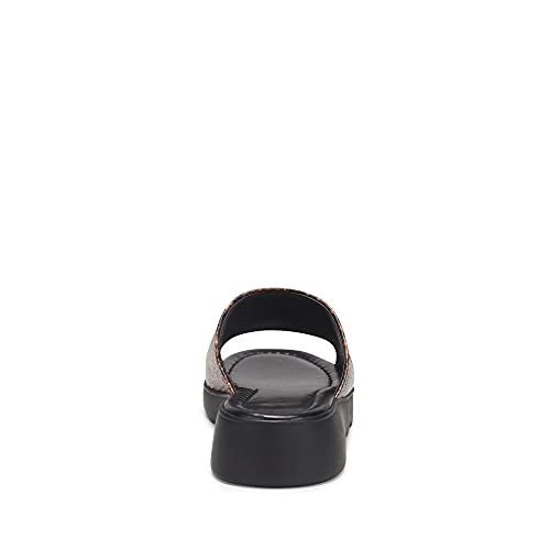 Aerosoles Women's Wanza Wedge Sandal, Brown Snake, 8 #TOP2