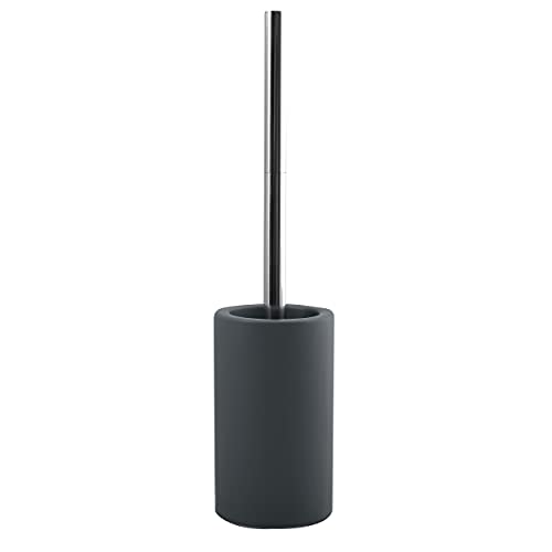 Spirella Tube Brosse WC en Porcelaine Gris Mat