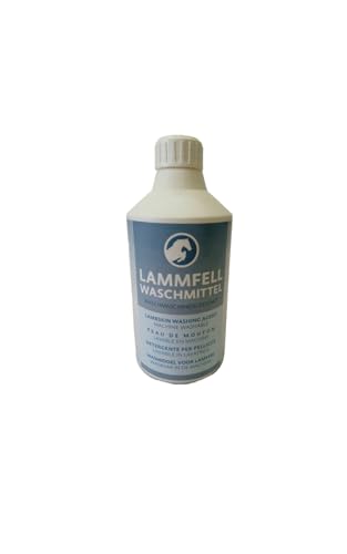 Delos Lammfellwaschmittel - zur Reinigung von Lammfell, Leder und Stoff - 500 ml