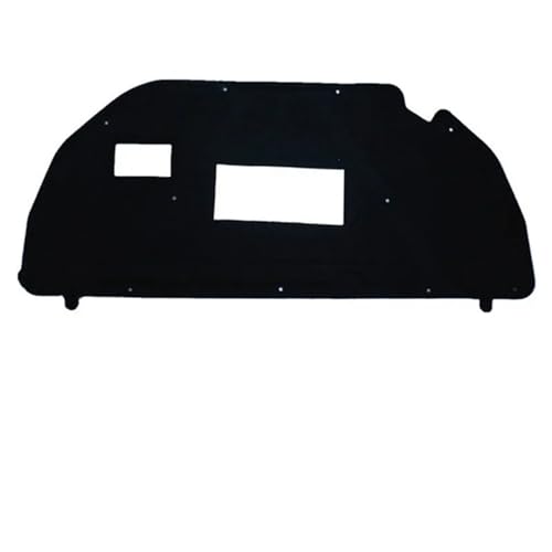 Sound Insulation Engine Soundproof Thermal Heat for Hood Compatible for 3 Sedan 2006 2007 2008 2009 2010 2012 2013(Color:1pcs Black)(with Aluminum foil)