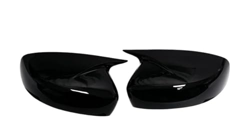 Coques rétroviseurs à clipser en noir brillant pour Infiniti G25 G37 Q40 Q60