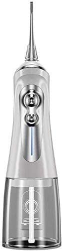 WEedsy Water Flosser Professional Cordless Rechargeable Dental Oral Irrigator Ultra Water Jet for Teeth Braces Care with 6