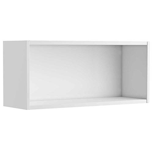 Armário Aéreo Evidence Aço 80cm 2 Portas 7004 Branco - Bertolini