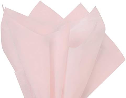 Feronia packaging Blush Pink Tissue Paper Squares, Bulk 10 Sheets, Premium Gift Wrap and Art Supplies for Birthdays, Holidays, or Presents, Large 15 Inch x 20 Inch Made in USA