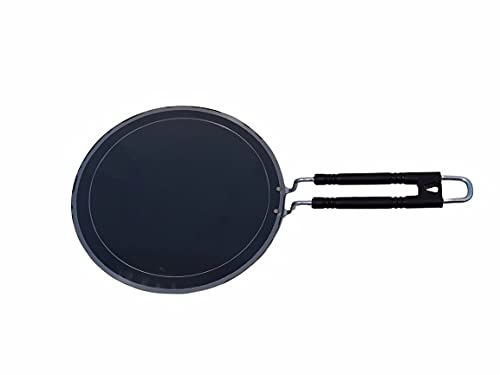LooksGood 100% Iron Roti/Chappati/tawa with 24.5 cm Diameter 1.6 mm Thickness(Iron) 3