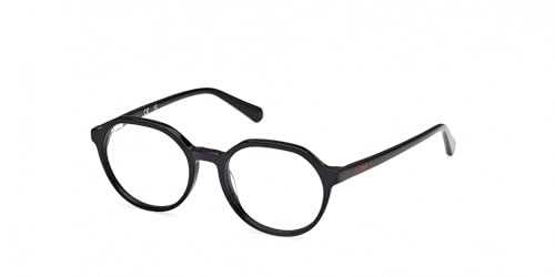 Monture GUESS GU50166 shiny black 48 en acétate brillant haute finition