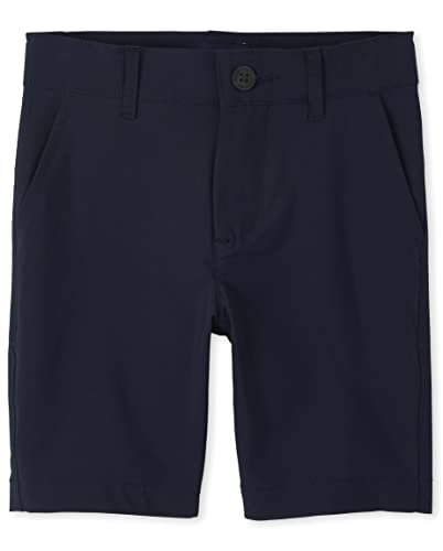 The Childrens Place boys Quick Dry Chino Shorts New Navy 16