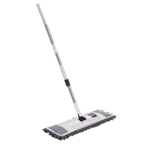 SHCHNA Mopa Mop Mopas Fregona Trapeador Plano For El Hogar, Artefacto For Fregar Baldosas, Piso De Madera, Trapeador Absorbente Húmedo Y Seco Trapeador de Limpieza