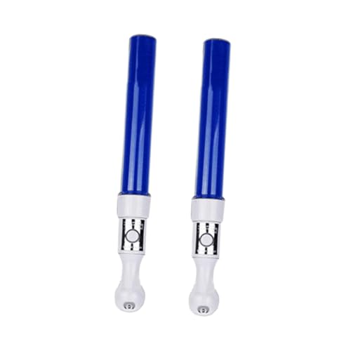 ibasenice 2pcs Voice-Activated Led Light Sticks Sound Activated Party Lights for Concerts Festivals Weddings More Random Color