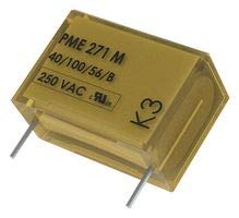 Kemet Capacitor Paper Film, 0.1Uf, 275V, 20% - PME271M610MR30
