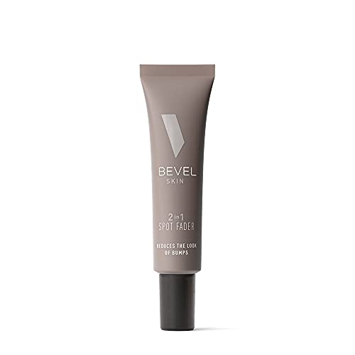 Bevel 2-in-1 Spot Fader by Bevel - Vitamin C, Lemon Peel Oil, and 9% Lactic Acid, Helps Reduce Appearance of Early-Stage Bumps + Ingrown Hairs, 1 fl oz (800203),Pack of 1(Packaging may vary)