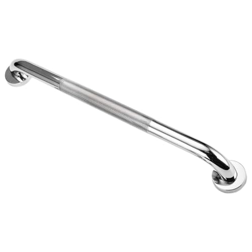 IMIKEYA Barra de Apoyo Antideslizante para Ducha y Baño Acero Inoxidable Sus304 40 CM Pasamanos de Seguridad para Personas Mayores Asidero Firme y Estable para Inodoro y Bañera